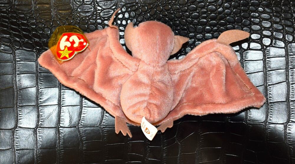 Vtg 1996 Ty Beanie Baby BATTY 11" Style 4035 Rare